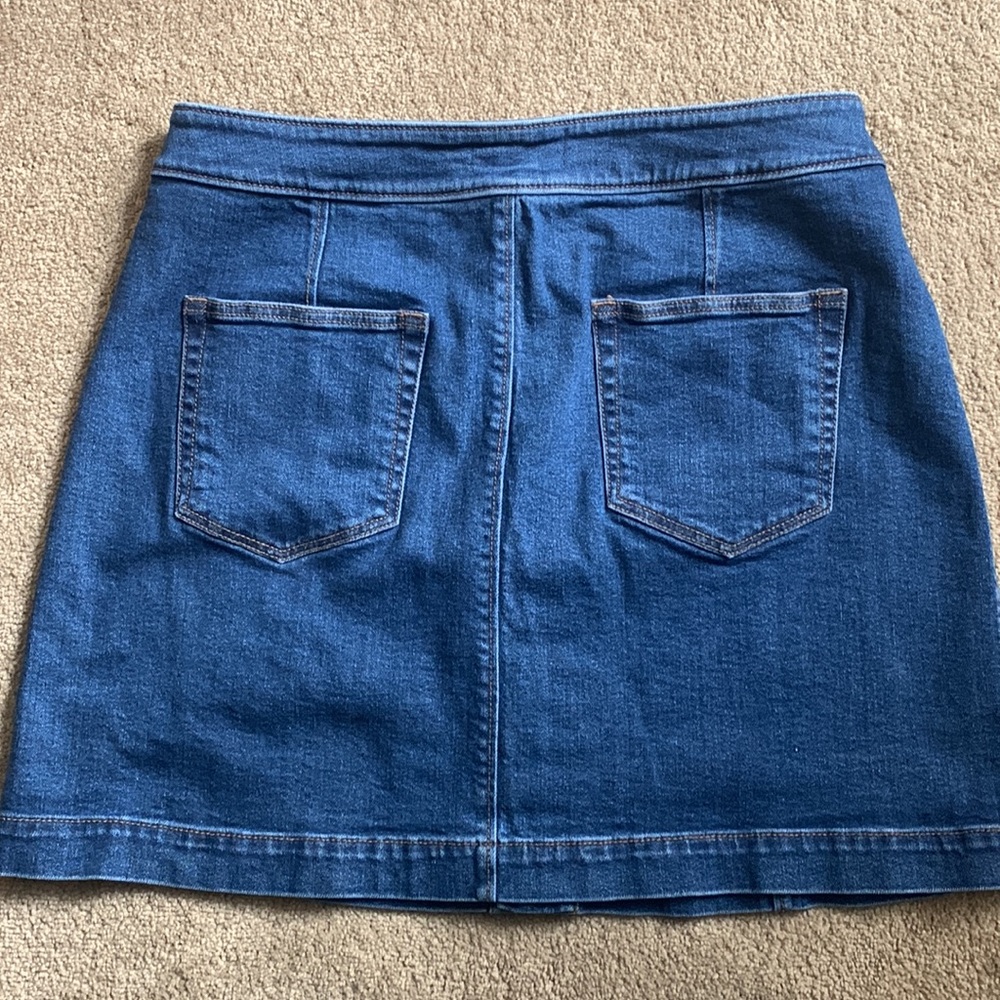 Loft Denim Skirt - Picture 8 of 10